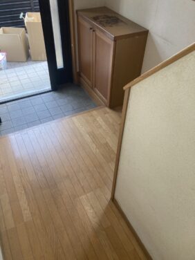 整理実績　玄関　アフター