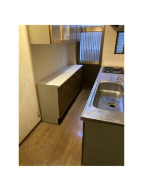 整理実績　キッチン　アフター