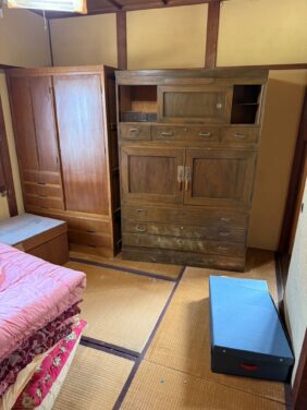和室整理ビフォー